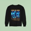 Icon Vs Icon The Rock Vs Hollywood Hulk Hogan Wrestlemania X Vintage Sweatshirt