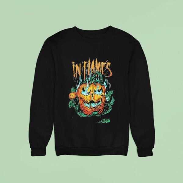 In Flames Hell Pumpkin Sweatshirt
