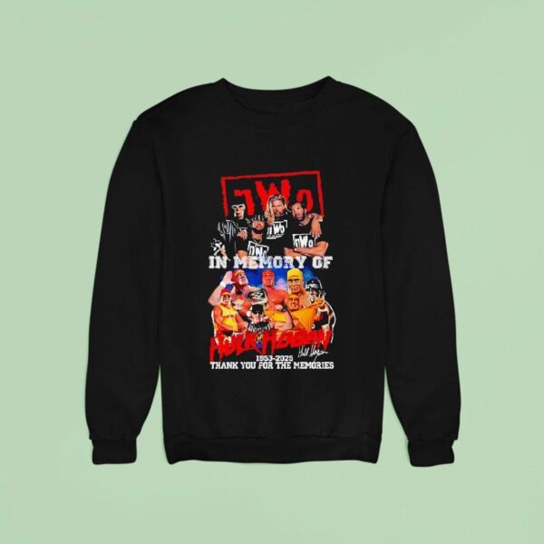In Memory Of Nwo Thank You For The Memories Sweatshirt