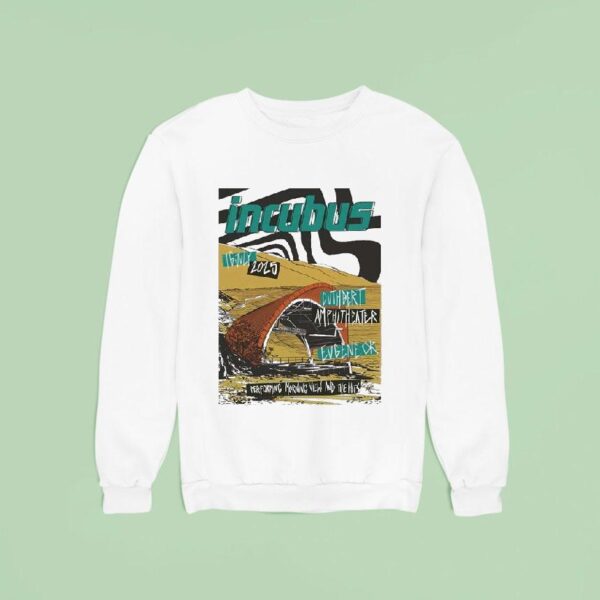Incubus Cuthbert Eugene Or Performing Morning View And The Hits July Even Sweatshirt