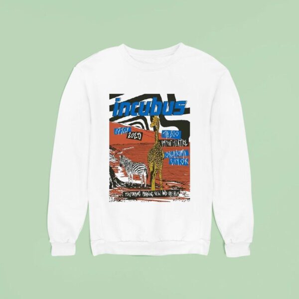 Incubus The Zoo Oklahoma City Ok Performing Morning View And The Hits Even Sweatshirt