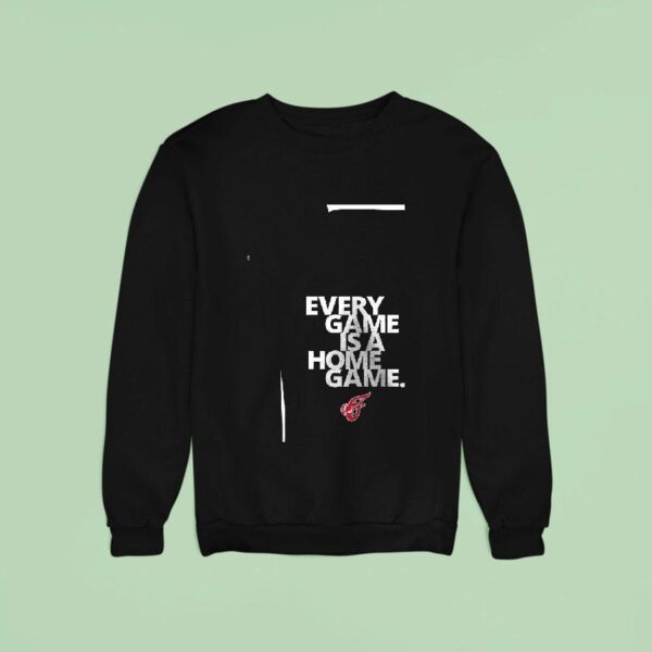 Indiana Fever Wnba Commissioner S Cup Champions Every Game Is A Home Game Sweatshirt