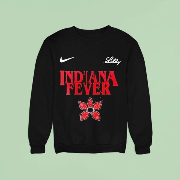 Indiana Fever Stranger Things Nike Llly Sweatshirt