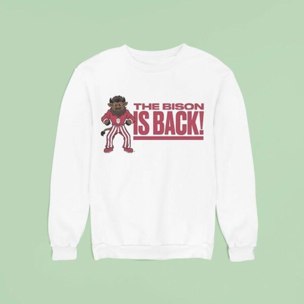 Indiana Hoosiers Hoosier The Bison Is Back Masco Sweatshirt