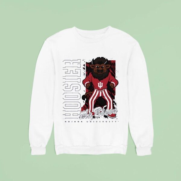 Indiana Hoosiers The Bison Masco Sweatshirt