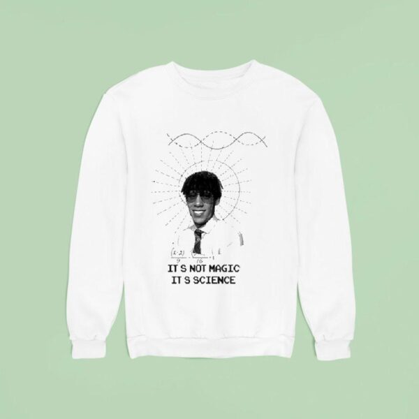 Inhaler White It S Not Magic It S Science Sweatshirt