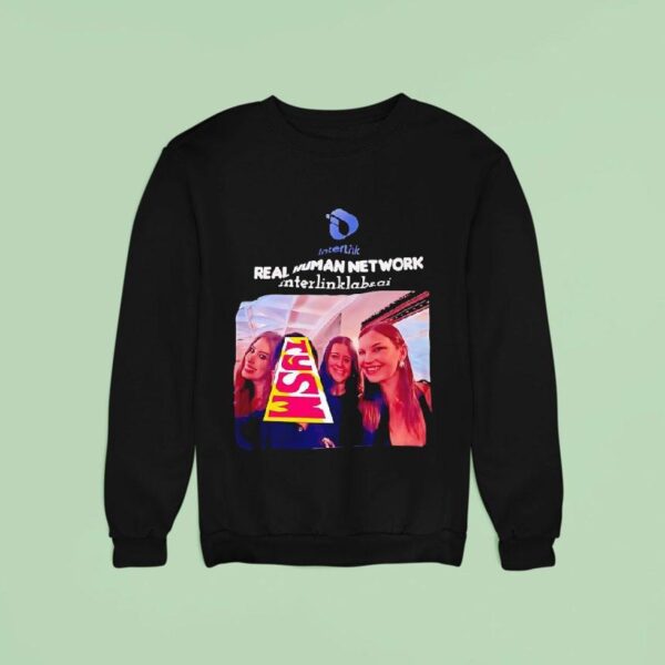 Interlink Real Human Network Interlinklabs Ai Sweatshirt