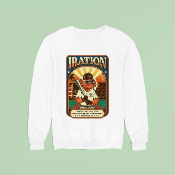 Iration Summer Tour San Diego Ca Us Petco Park Sweatshirt