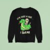 It S Just A Hug I Swear Snake Skeleton Sweatshirt