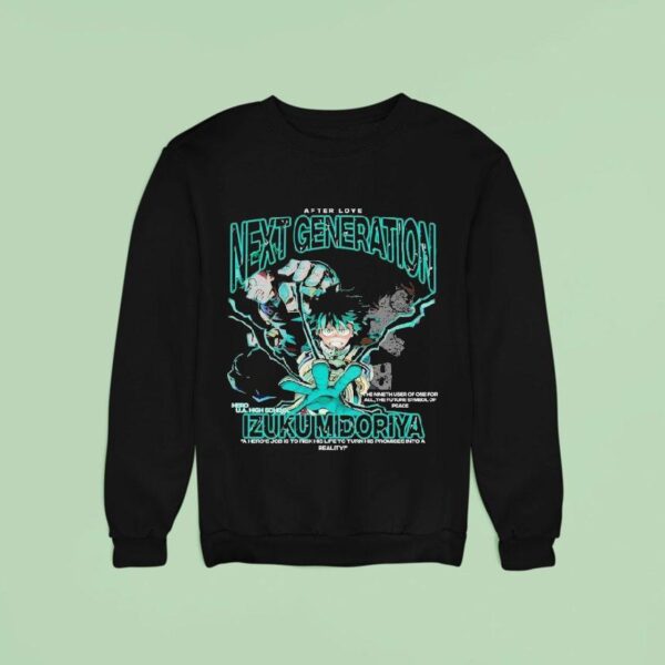 Izuku Midoriya Next Generation Sweatshirt