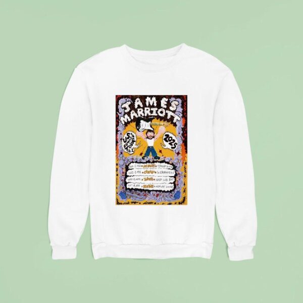 James Marriott April Us Canada Event Tour Sweatshirt