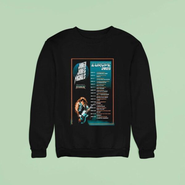 Jared James Nichols Europe Uk Tour Dates Sweatshirt