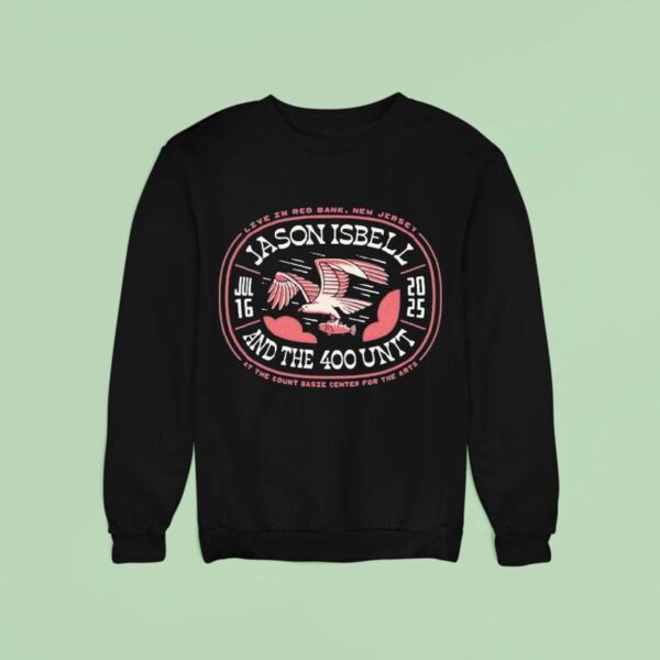 Jason Isbell And The Unit At Count Basie Center For The Arts On Jul Bird Fish Sweatshirt