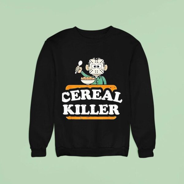Jason Voorhees Mask Cereal Killer Sweatshirt