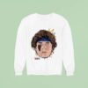 Jaxson Dart Fat Head Nflpa Sweatshirt