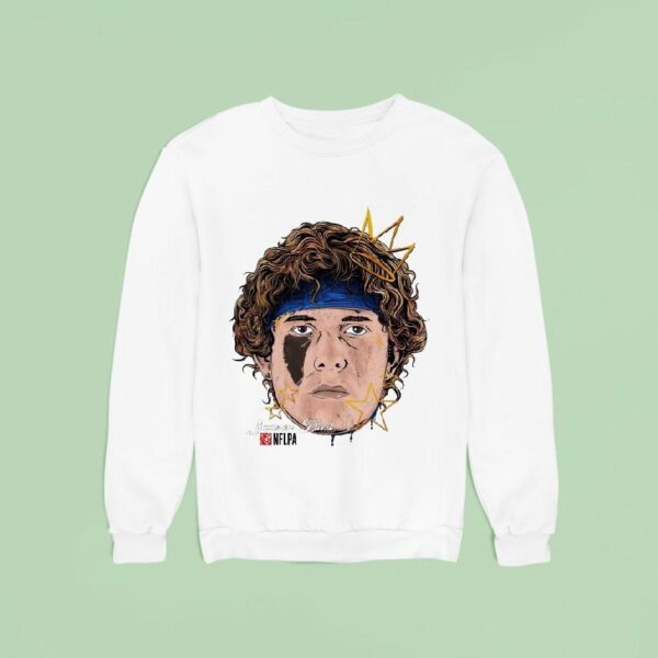 Jaxson Dart Fat Head Nflpa Sweatshirt