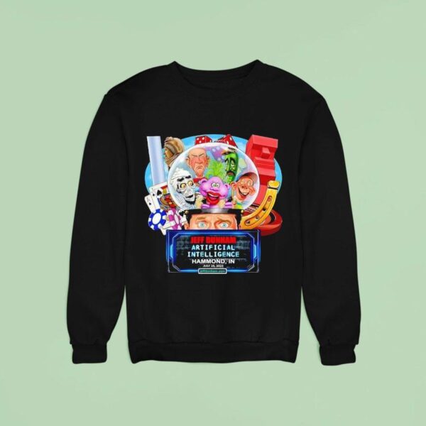 Jeff Dunham Artificial Interlligence Hammond In Sweatshirt