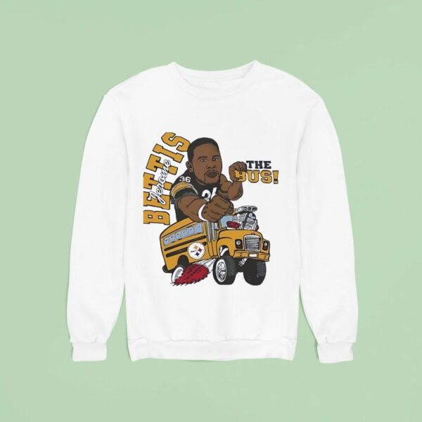 Jerome Bettis The Bus Pittsburgh Slers Football Sweatshirt