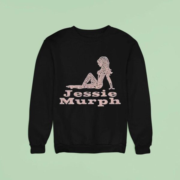 Jessie Murph Rhinestone Silhouette Sweatshirt