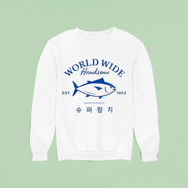 Jin Super Tuna World Wide Handsome Fish Army Kpop Tour Concert Est Sweatshirt