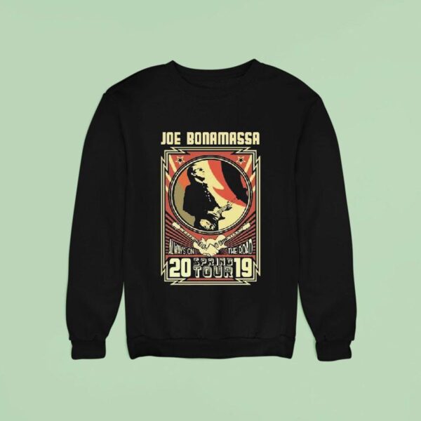 Joe Bonamassa U S Spring Tour Sweatshirt