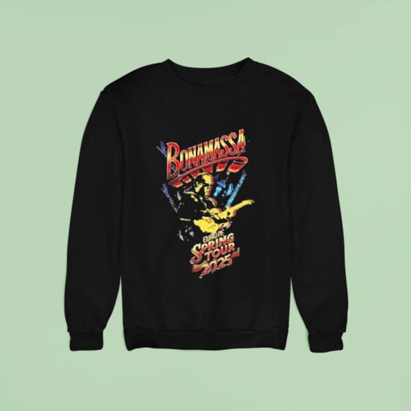 Joe Bonamassa Europe Spring Tour Sweatshirt