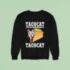 Joe Burrow Wearing Tacocat Spelled Backwards Is Tacoca Sweatshirt