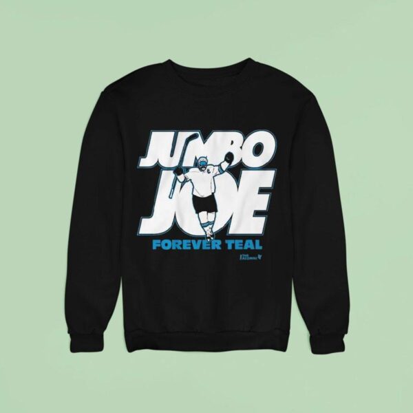 Joe Thornton Jumbo Joe Forever Teal The Alumni Sweatshirt