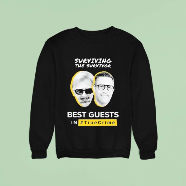 Joel Z Waldman And His Mother Surviving The Survivor Best Guest In True Crime Sweatshirt
