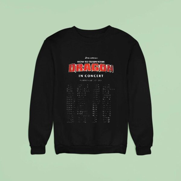 John Powell How To Train Your Dragon Concert Sweatshirt