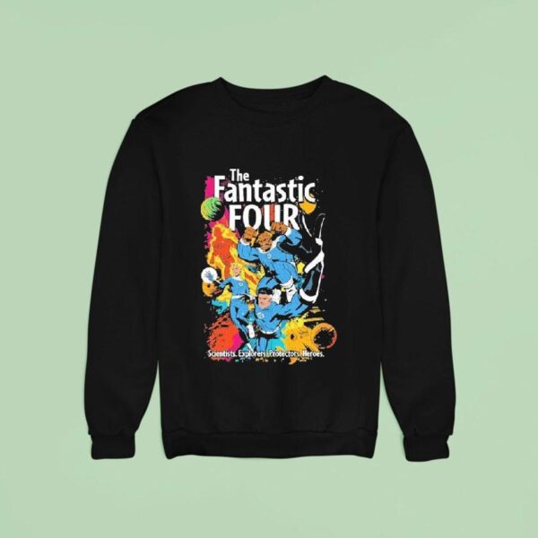 Johnny Gargano The Fantastic Four First Steps Comic Explorers Sweatshirt