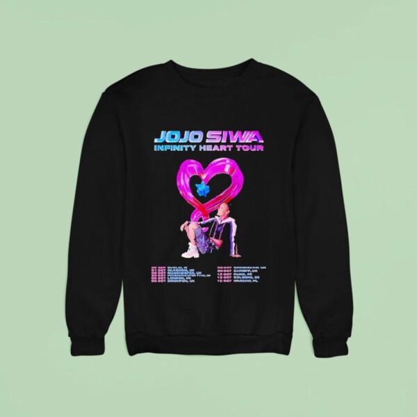Jojo Siwa Infinity Heart Tour Sweatshirt