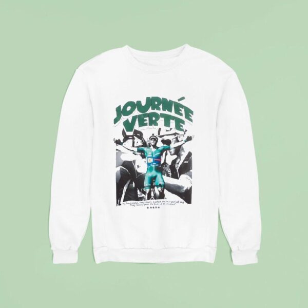 Journee Verte My Teammates They Really Guided Me In A Perfect Way Sweatshirt