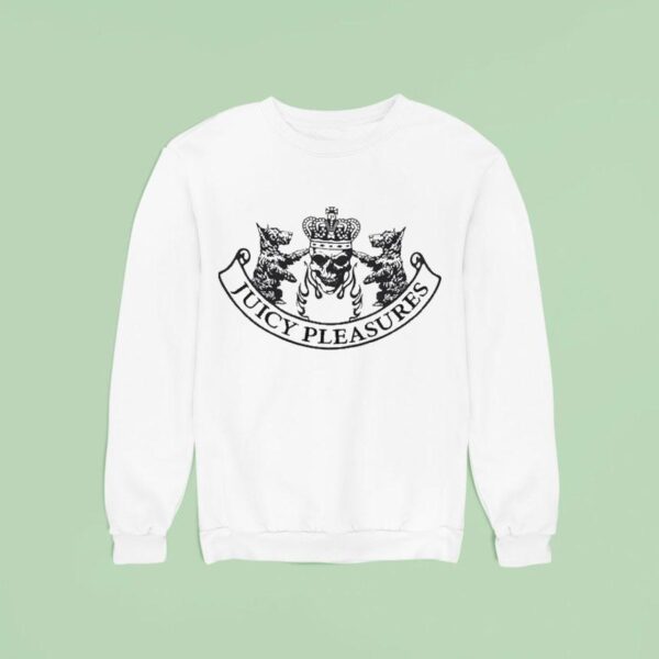 Juicy Pleasures Skull Cres Sweatshirt