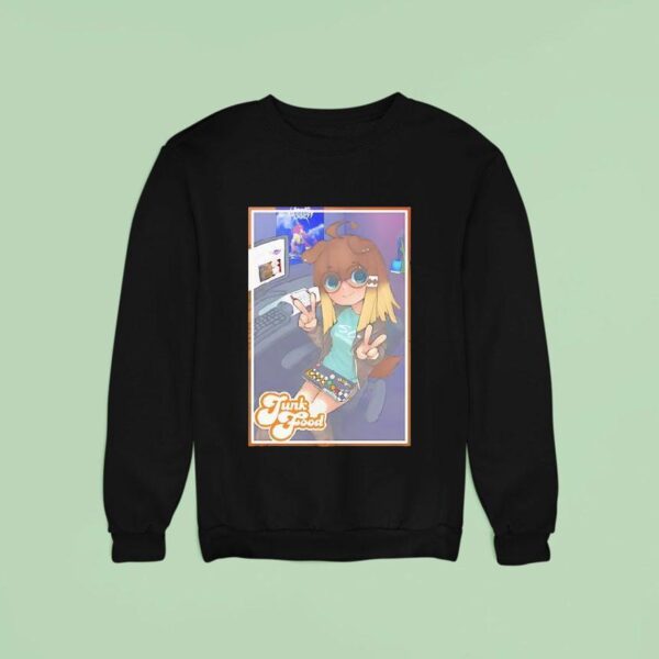 Junk Food Anime Sweatshirt