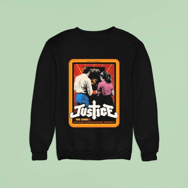 Justice The Dare Dj Set Show At The Bill Graham Civic Auditorium In San Francisco Ca On May And Sweatshirt