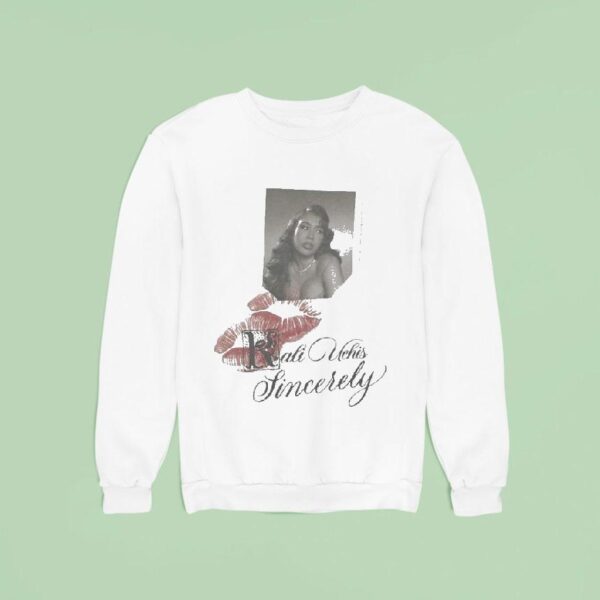 Kali Uchis The Sincerely Tour Envelope Sweatshirt