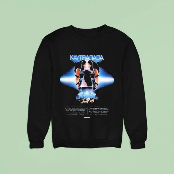 Kaytranada Justice Fall North America Tour Dates Faces Head Sweatshirt