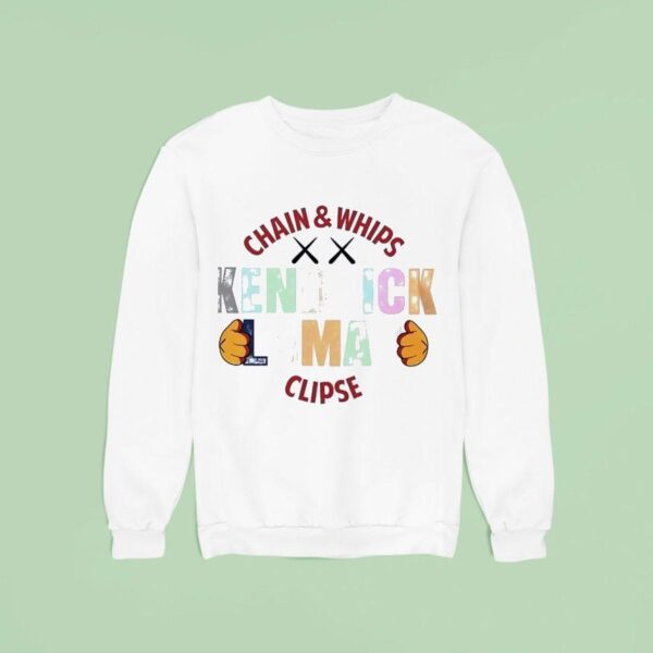 Kendrick Lamar Chain And Whips Clipse Sweatshirt