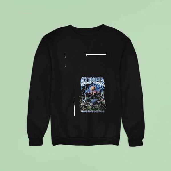Kendrick Lamar Grand National Tour Sza Roster City Skyline Sweatshirt