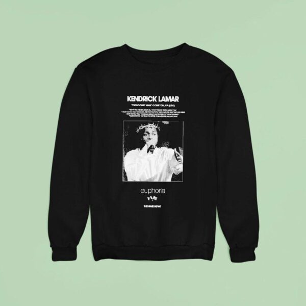 Kendrick Lamar The Boogey Man Compton Ca Usa Euphoria Sweatshirt