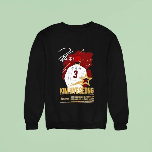 Kimhyeseong Double Leader Signature Sweatshirt