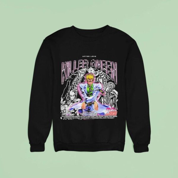 Kira Yoshikage Killer Queen Jojo S Bizarre Adventure After Love Sweatshirt