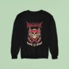 Kissin Dynamite Long Live Rock N Roll Skull Sweatshirt