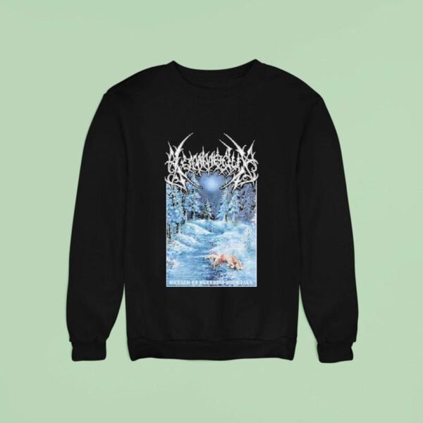 Kommodus Wreath Of Bleeding Snowfall Sweatshirt