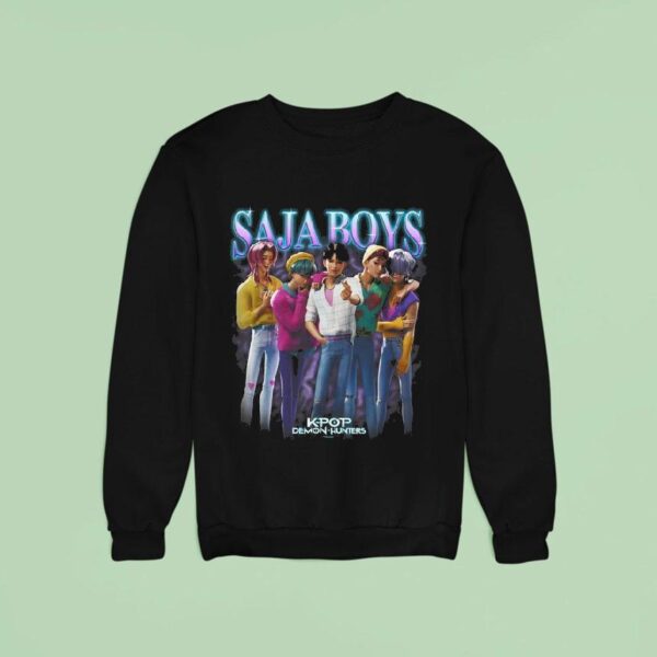 Kpop Demon Hunters Saja Boys Heartthrob Sweatshirt