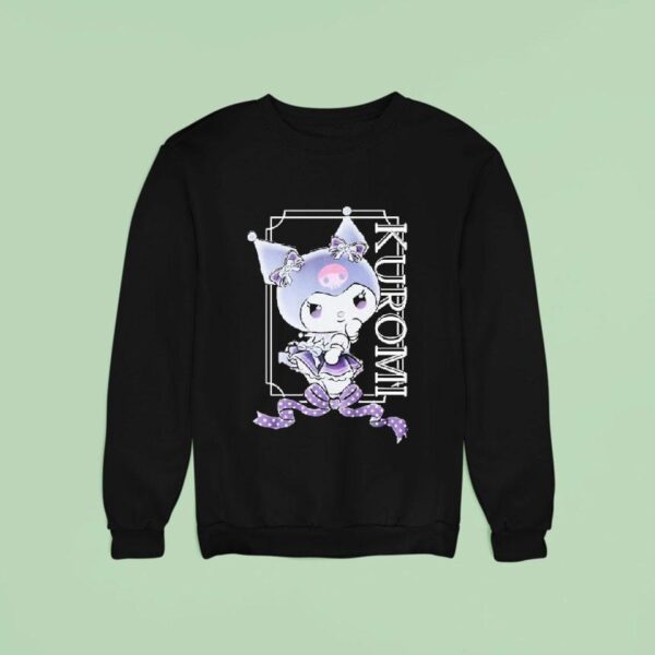 Kuromi Up Bow Sweatshirt