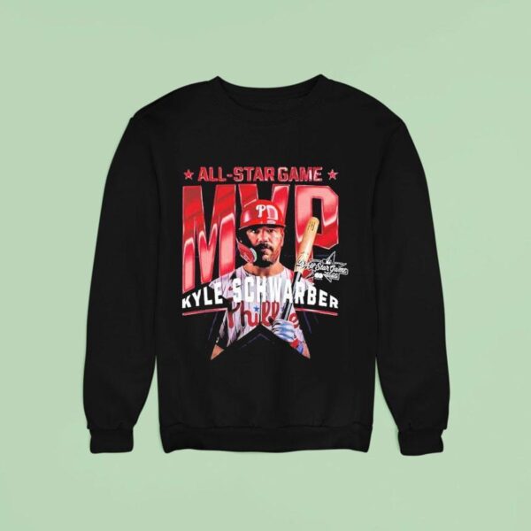 Kyle Schwarber From Philadelphia Phillies Named To Mvp All Star Game Mlb Sweatshirt