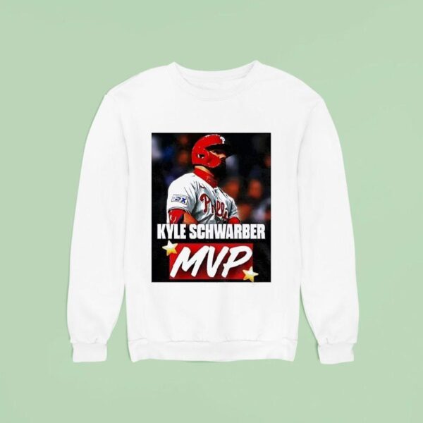 Kyle Schwarber Philadelphia Phillies Mvp Photo Sweatshirt