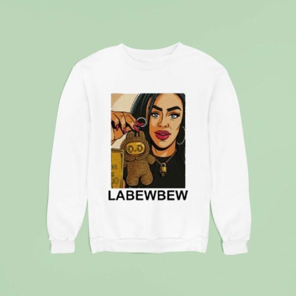 La Bew Bew Karat Gold Labubu Sweatshirt